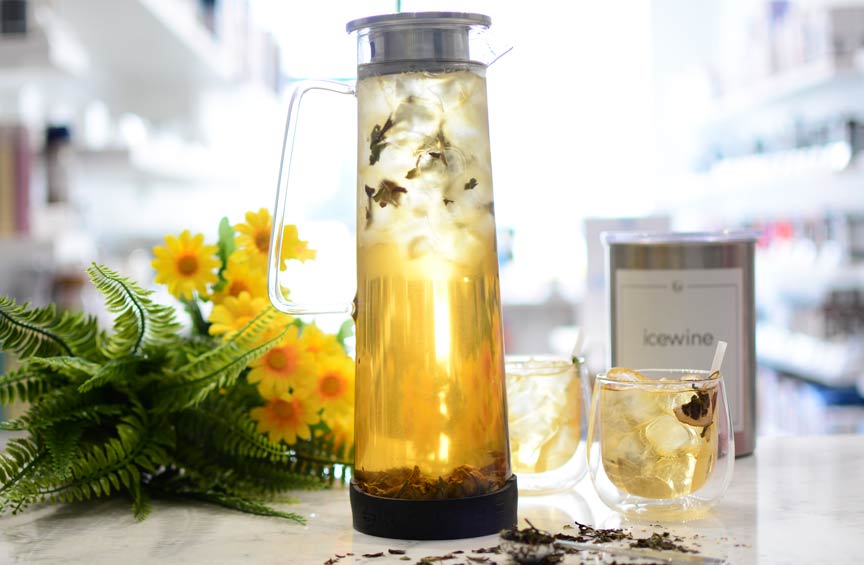 tall infusion pitcher for entertaining, infuser water pitchers for fruits and herbs, iced tea infuser pitcher with strainer lid, GROSCHE Bali