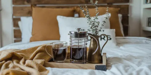 french press with box