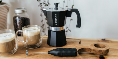 milano stainless steel moka pot stovetop espresso maker manual coffee brewer for espresso at home, stainless steel stove top espresso maker moka pot best coffee maker