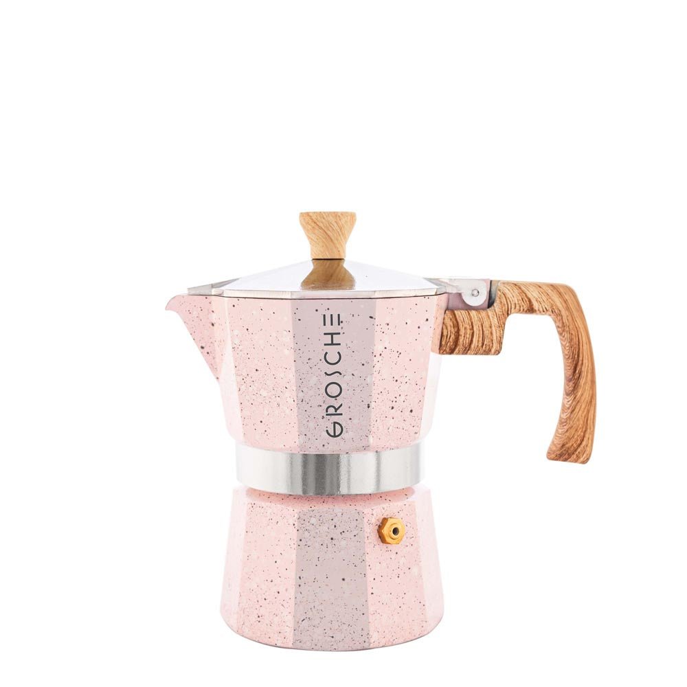 MILANO STONE Stovetop Espresso Maker, Moka Pot | OPEN BOX - GROSCHE International Inc.