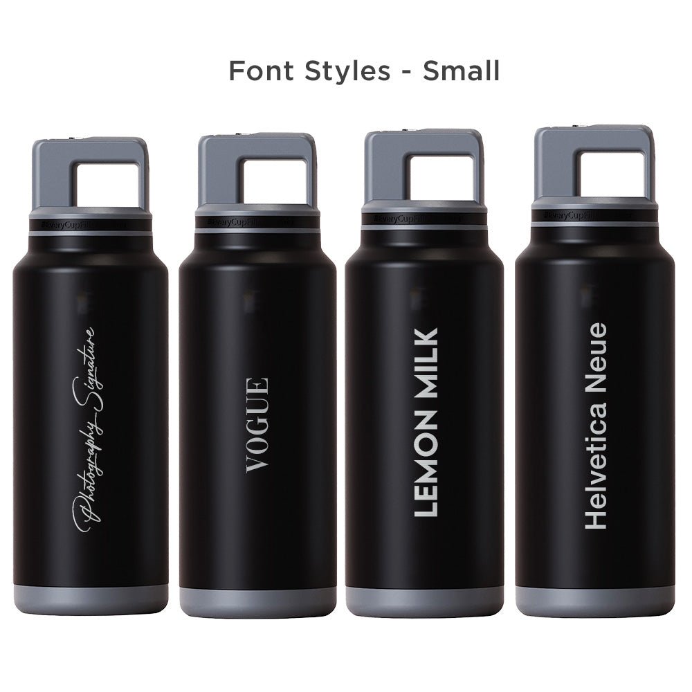 ALPINE Flip 'N Sip Large Insulated Water Bottle With Straw, 40oz - GROSCHE International Inc.