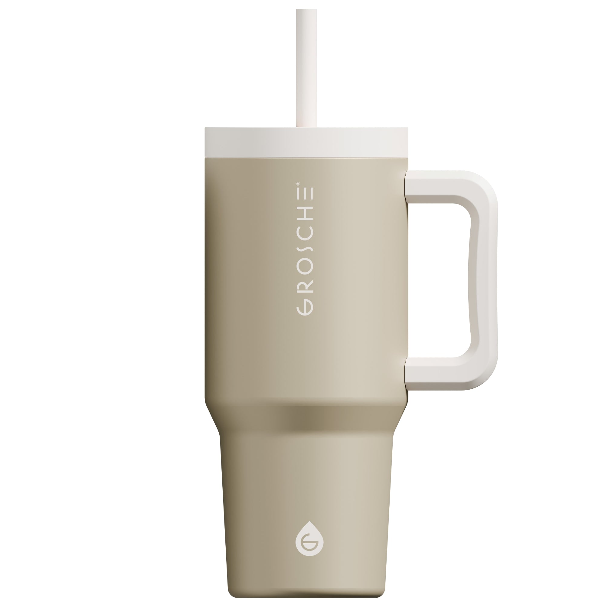 buy grosche aspen insulated tumbler 32oz sand beige