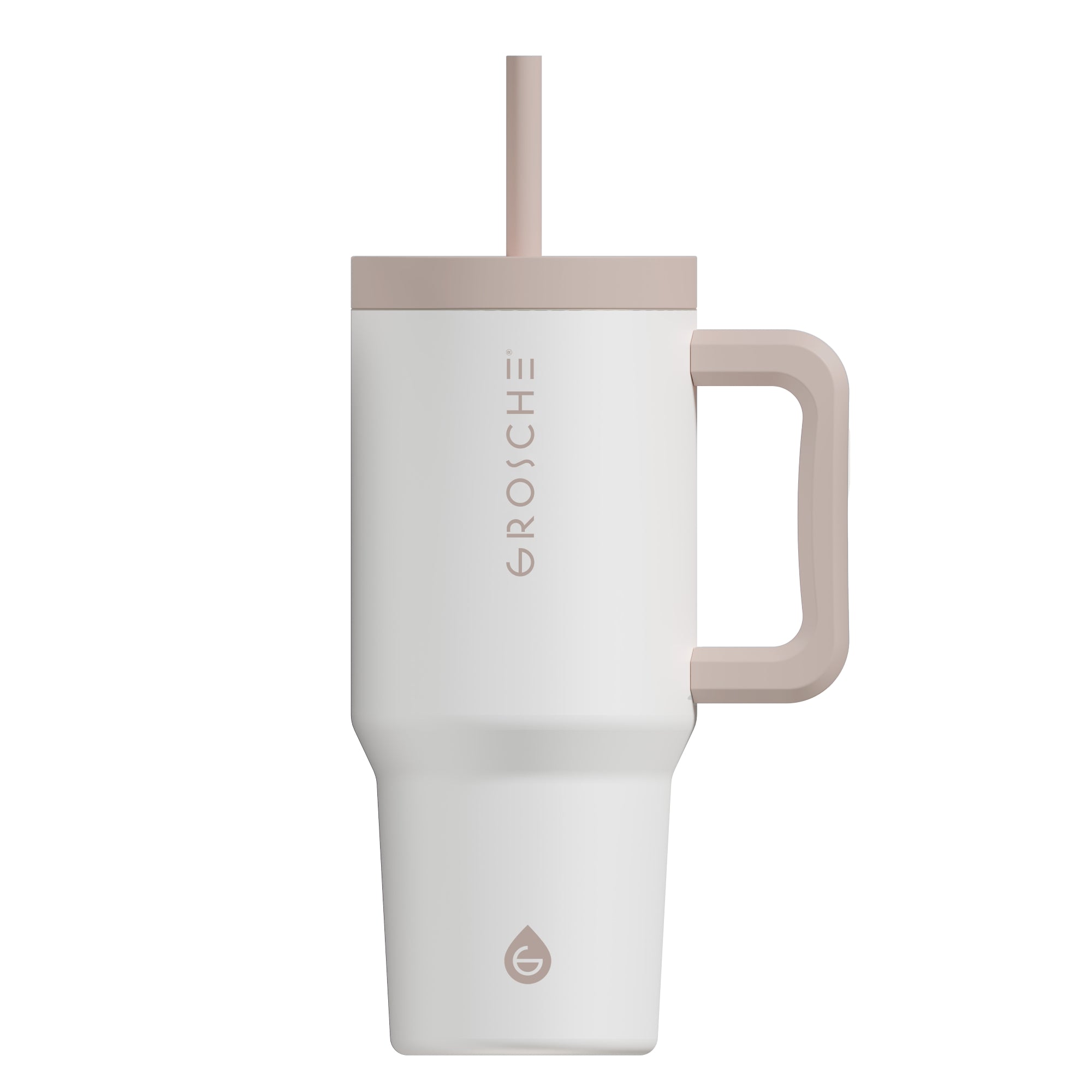 buy grosche aspen insulated tumbler with straw and handle 32oz