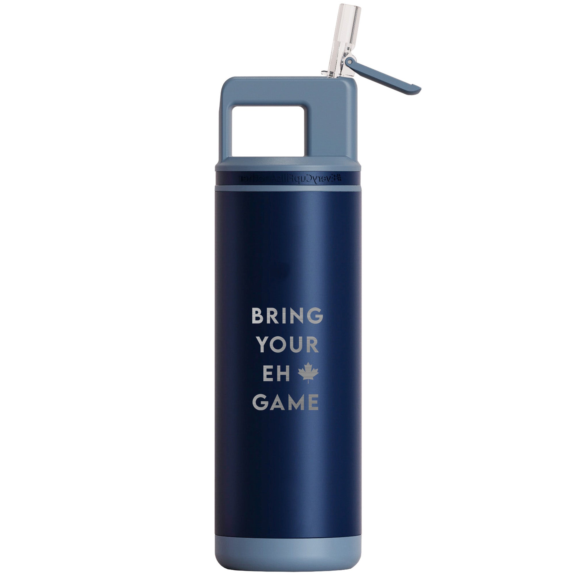 canadian collection tumbler bring your eh game mountain blue