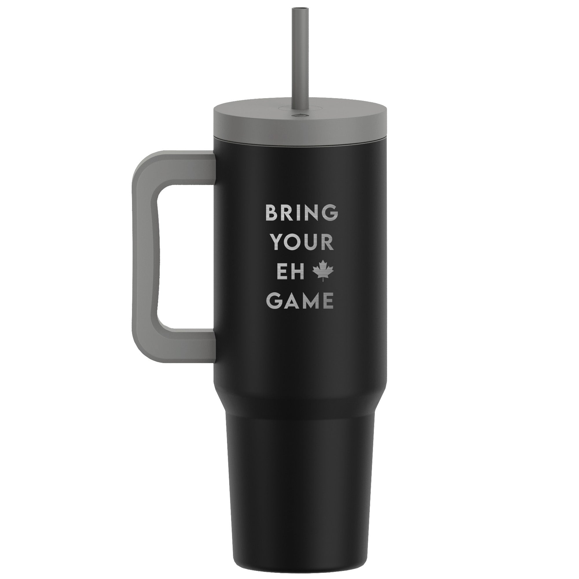 canadian tumbler bring your eh game canadian business canadian company tumbler with straw and handle water bottle straw tumbler