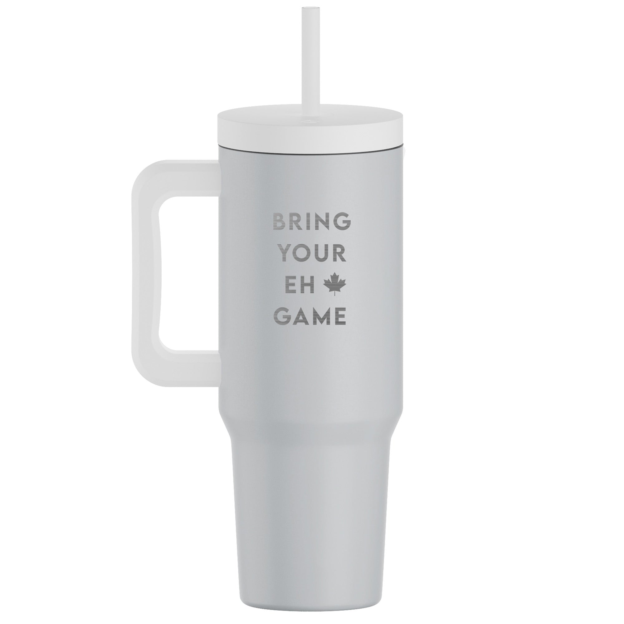 canadian tumbler bring your eh game canadian business canadian company tumbler with straw and handle water bottle straw tumbler