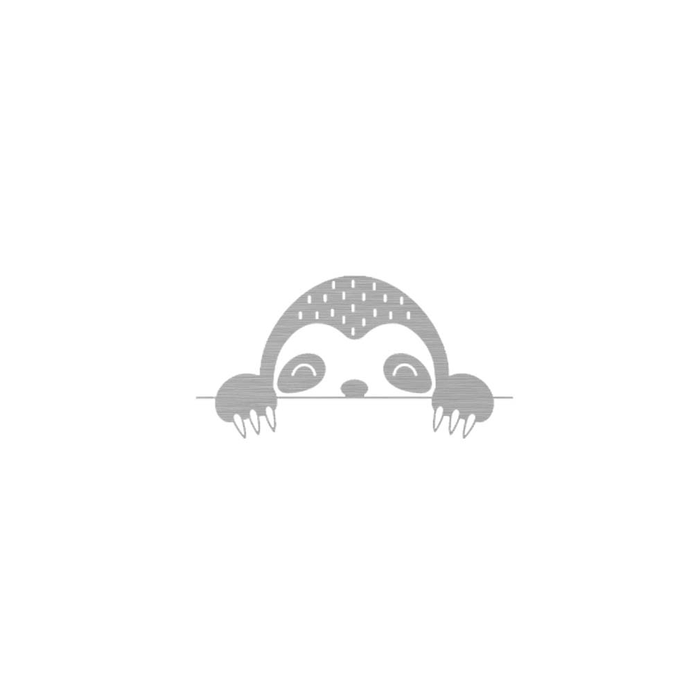 kids water bottle sloth design