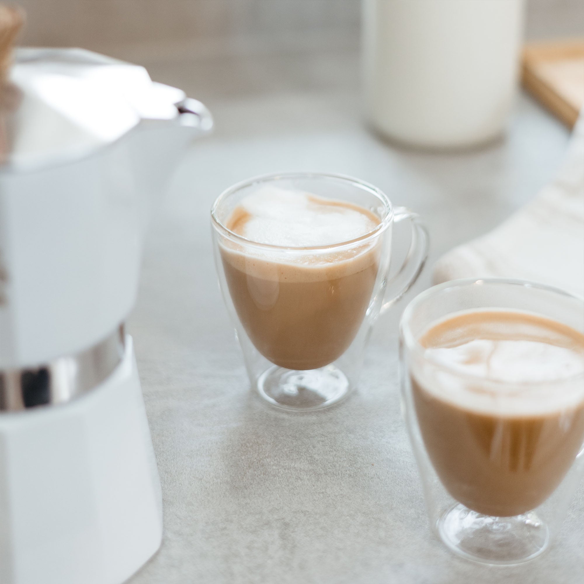 TURIN double wall glass espresso cups