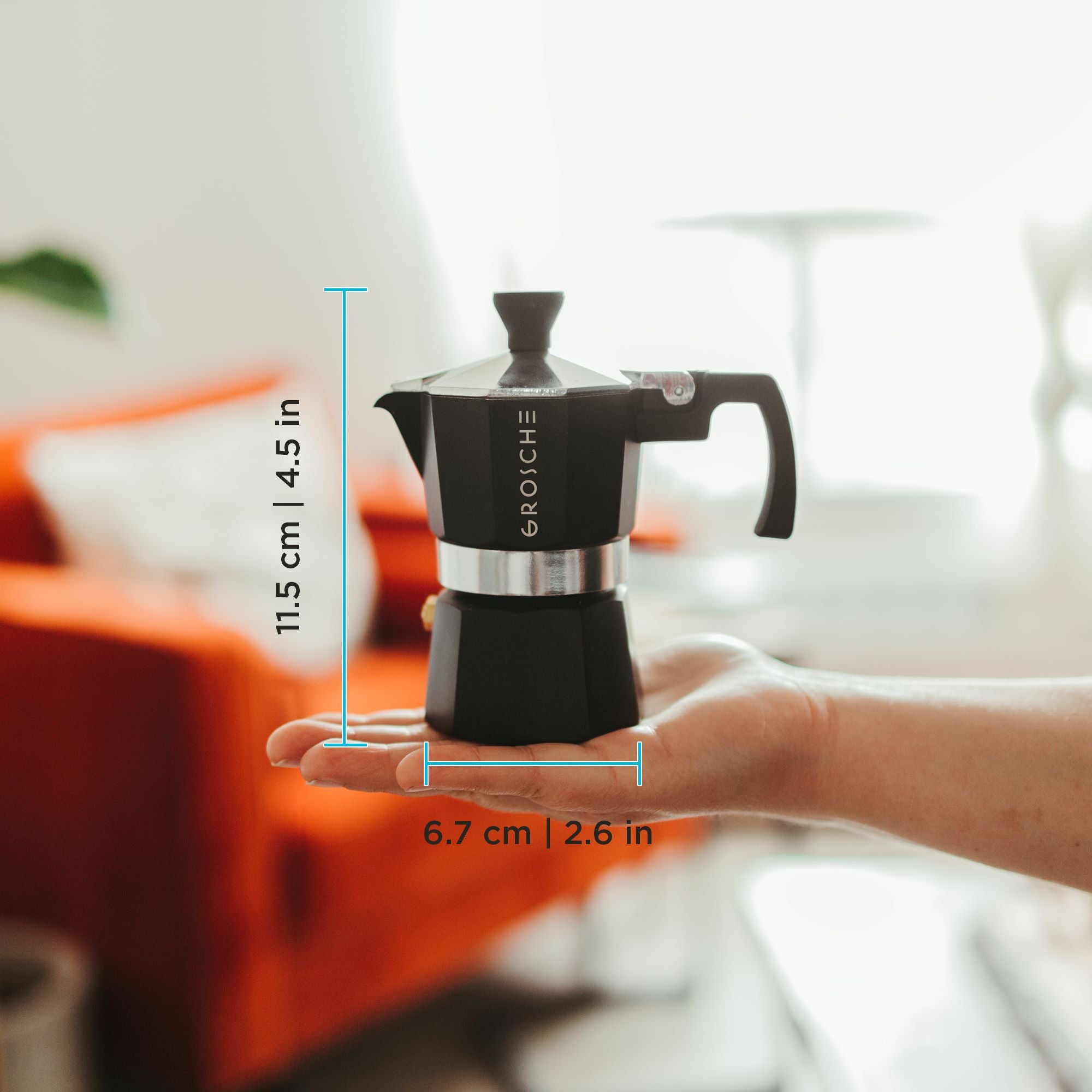 MILANO Stovetop Espresso Maker, sizes