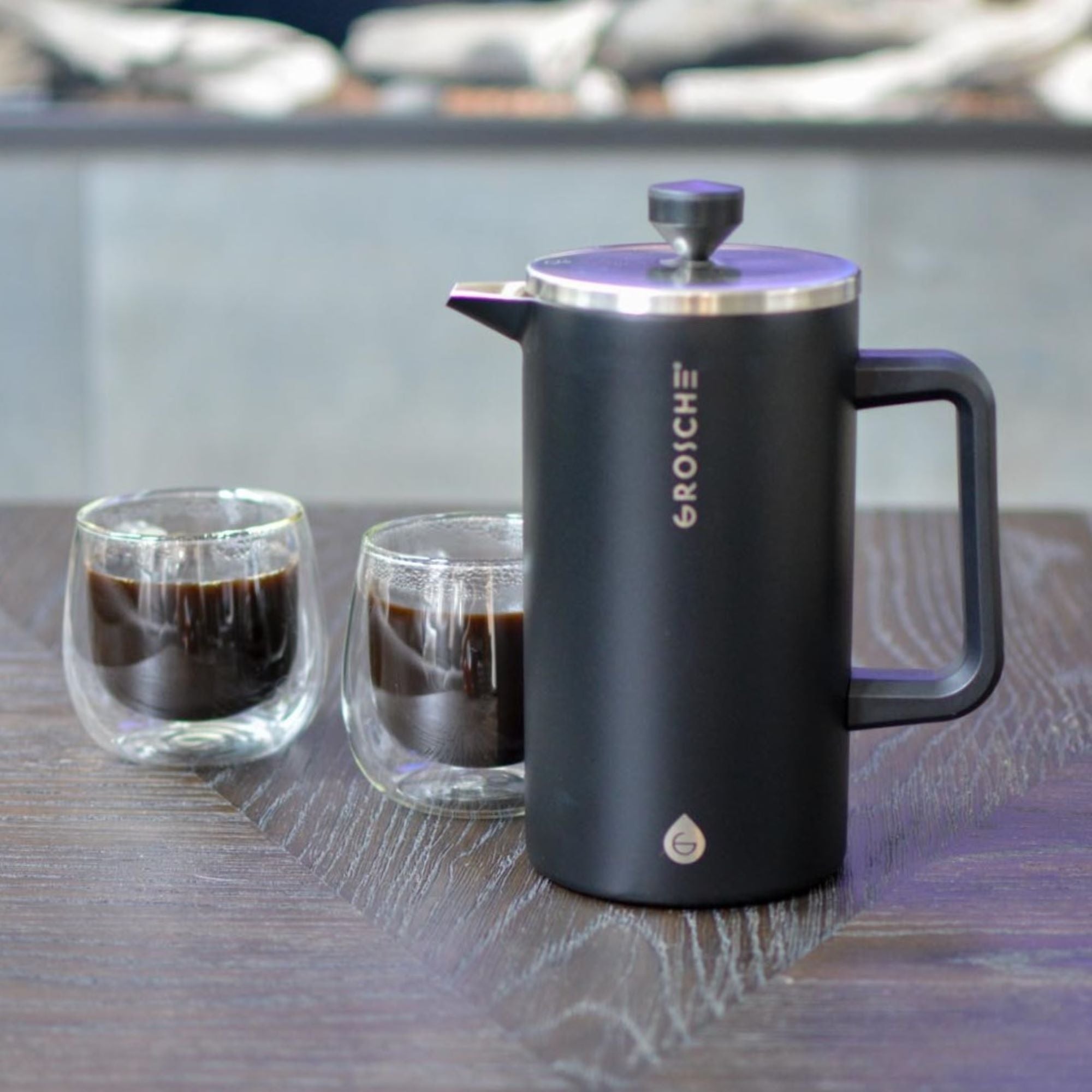 GROSCHE Dublin stainless steel French press