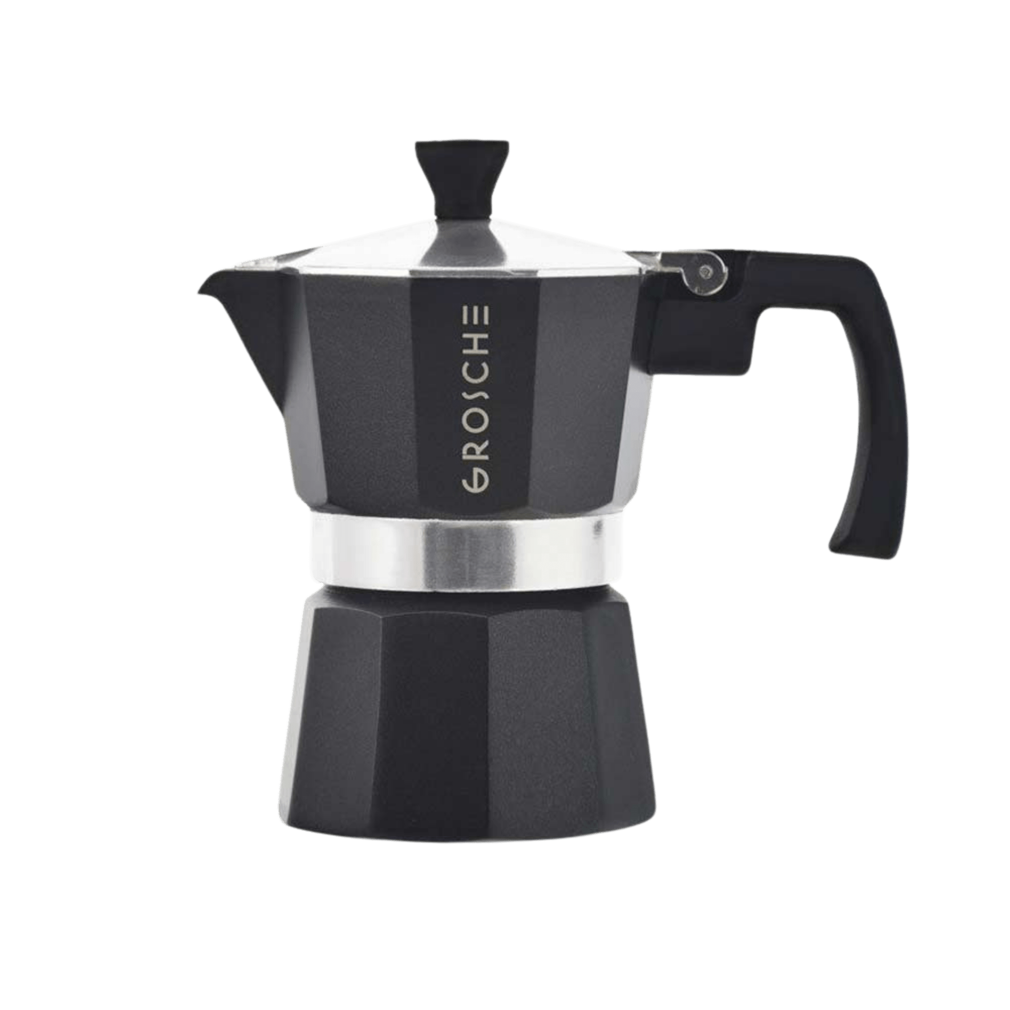 MILANO Stovetop Espresso Maker, Moka Pot - 3 Cup - GROSCHE International Inc.