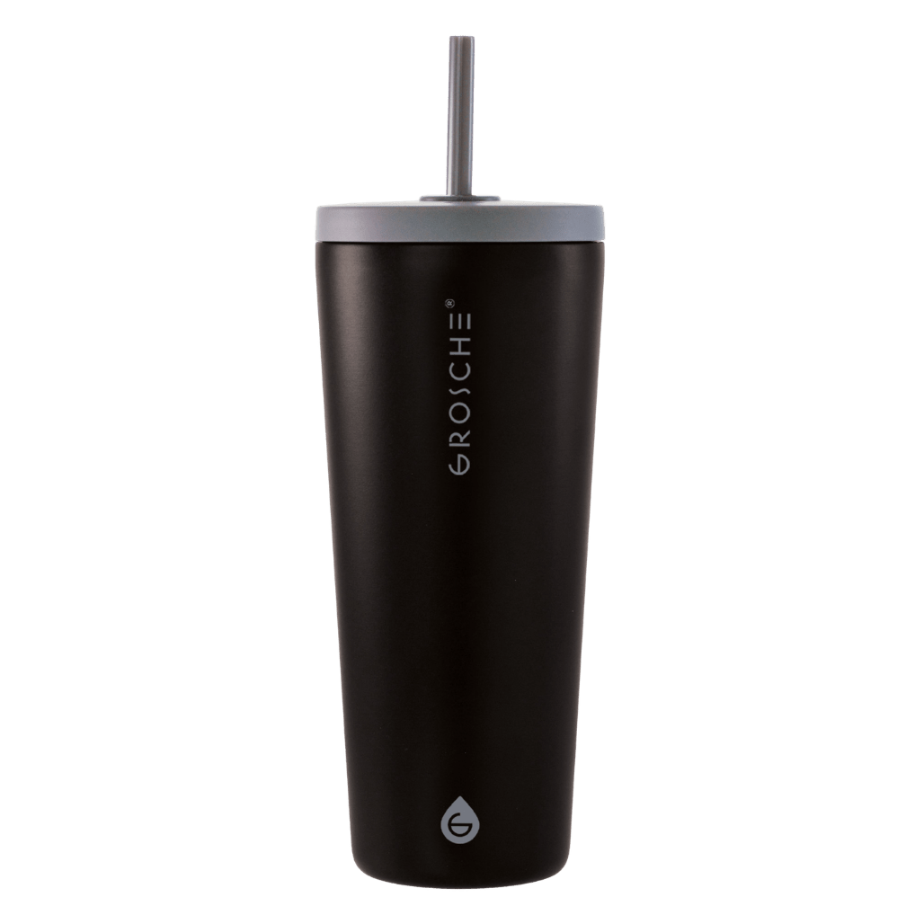 JASPER Stainless Steel Tumbler with Straw, 23oz | OPEN BOX - GROSCHE International Inc.