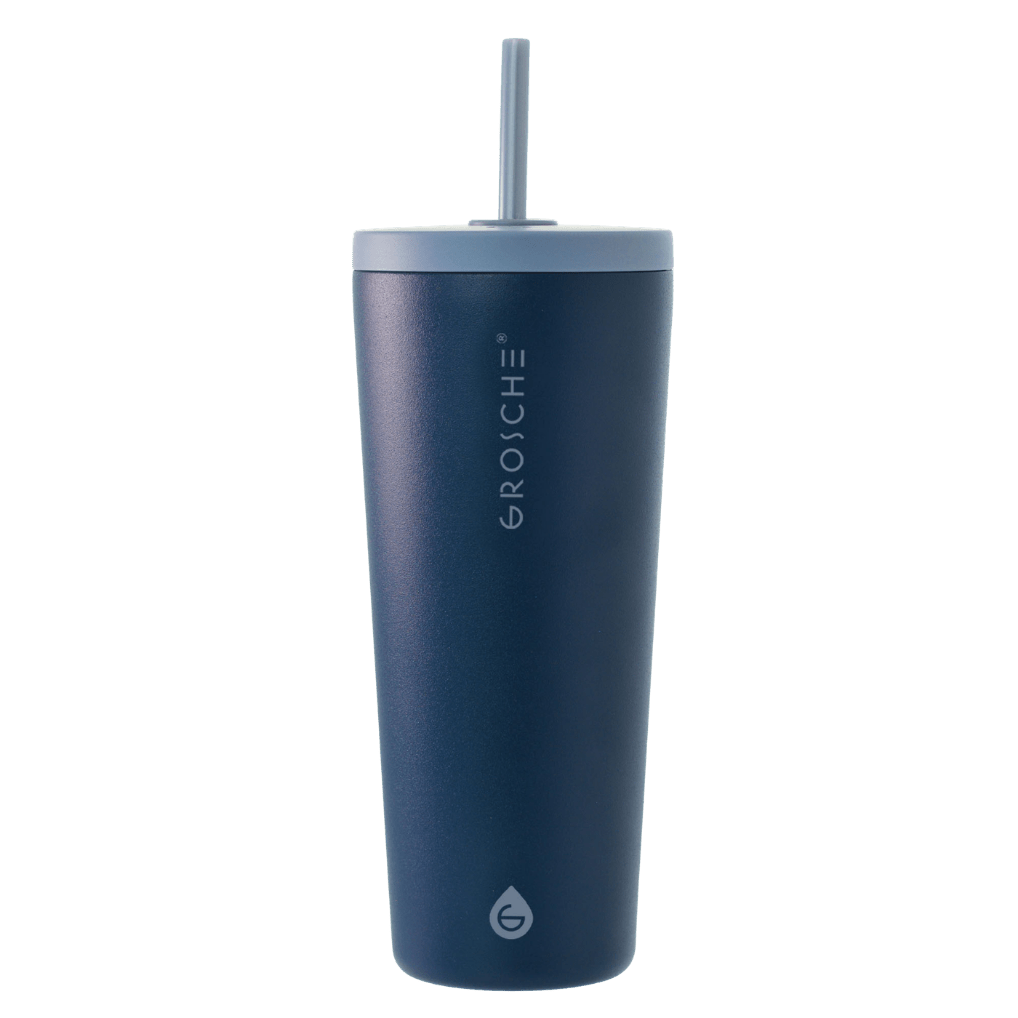 JASPER Stainless Steel Tumbler with Straw, 23oz | OPEN BOX - GROSCHE International Inc.