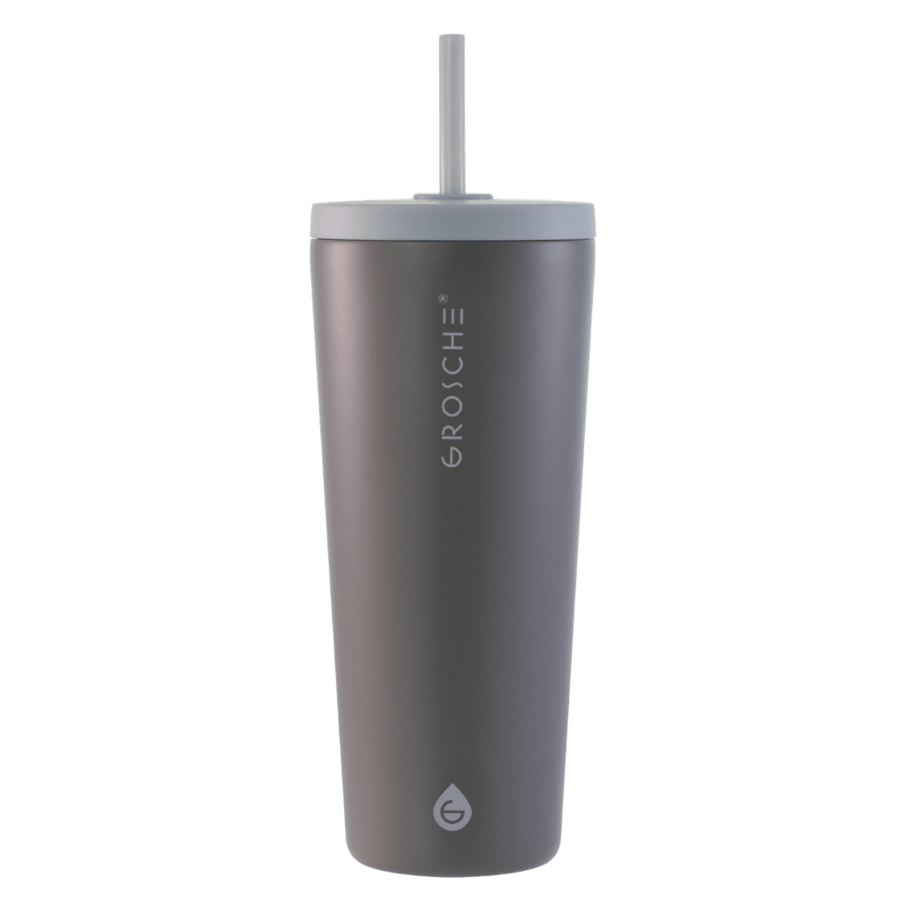 JASPER Stainless Steel Tumbler with Straw, 23oz | OPEN BOX - GROSCHE International Inc.