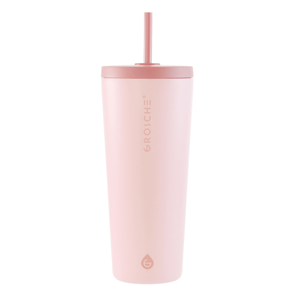 JASPER Stainless Steel Tumbler with Straw, 23oz | OPEN BOX - GROSCHE International Inc.