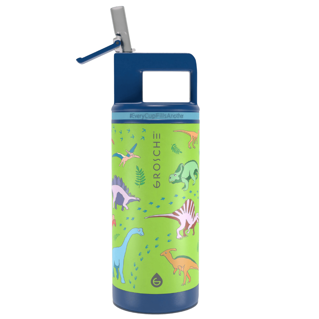ALPINE Flip 'N Sip Kids Insulated Water Bottle With Straw, 16oz - GROSCHE International Inc.
