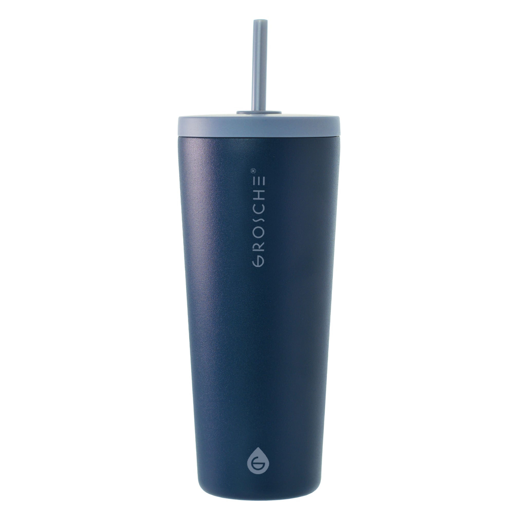 Jasper insulated tumbler, 23oz tumbler, tumbler with straw, straw tumbler, travel mug, water bottle, insulated water bottle, grosche water bottle