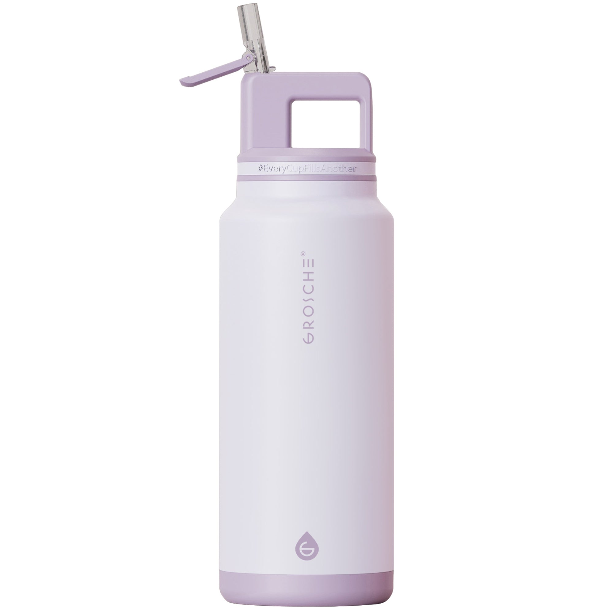 Buy ALPINE 40oz large insulated water bottle, lavender color