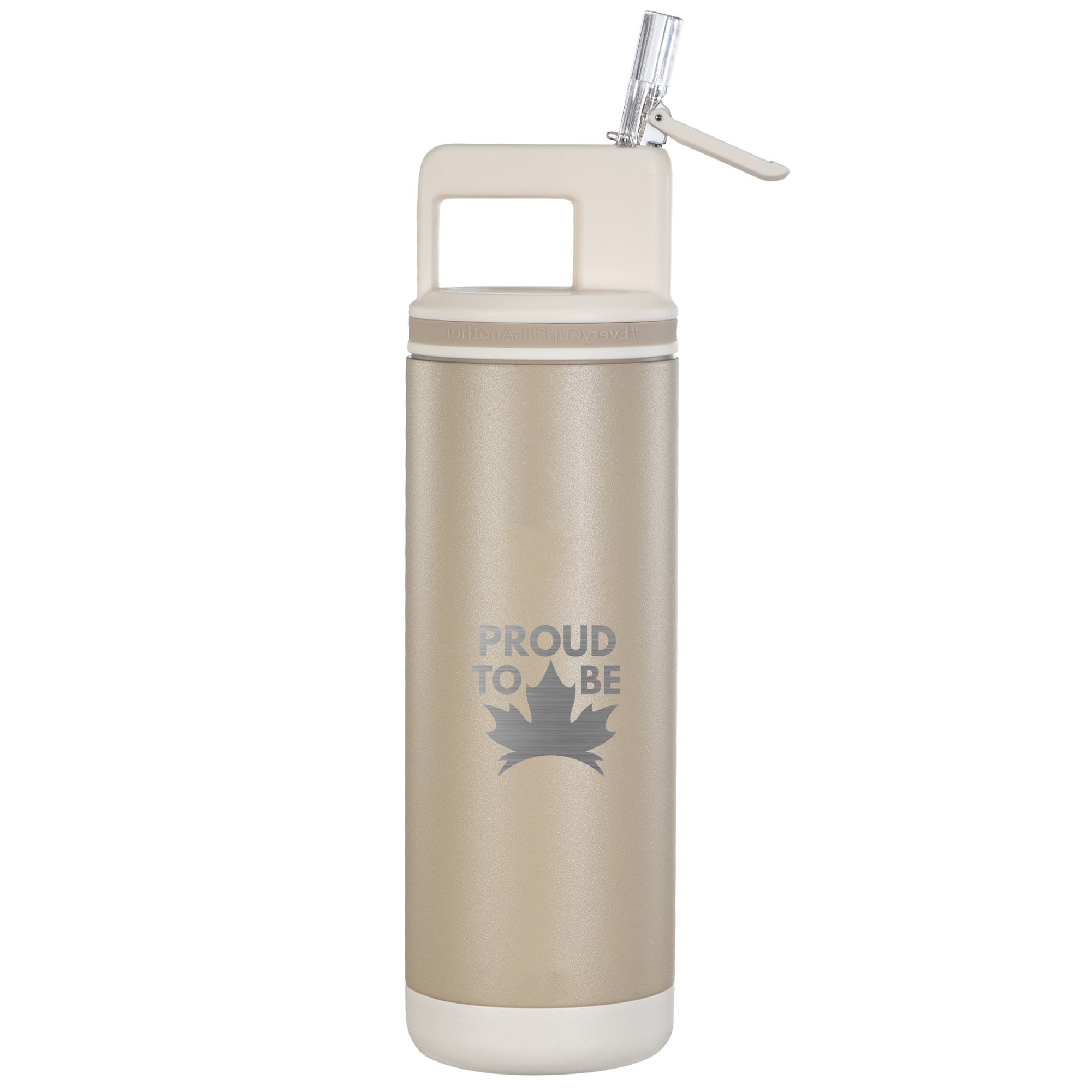 canadian collection tumbler elbows up, sand beige
