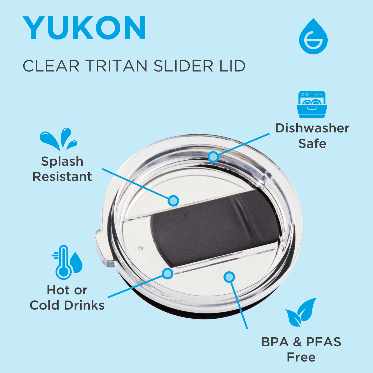 YUKON Replacement Lid Key Features
