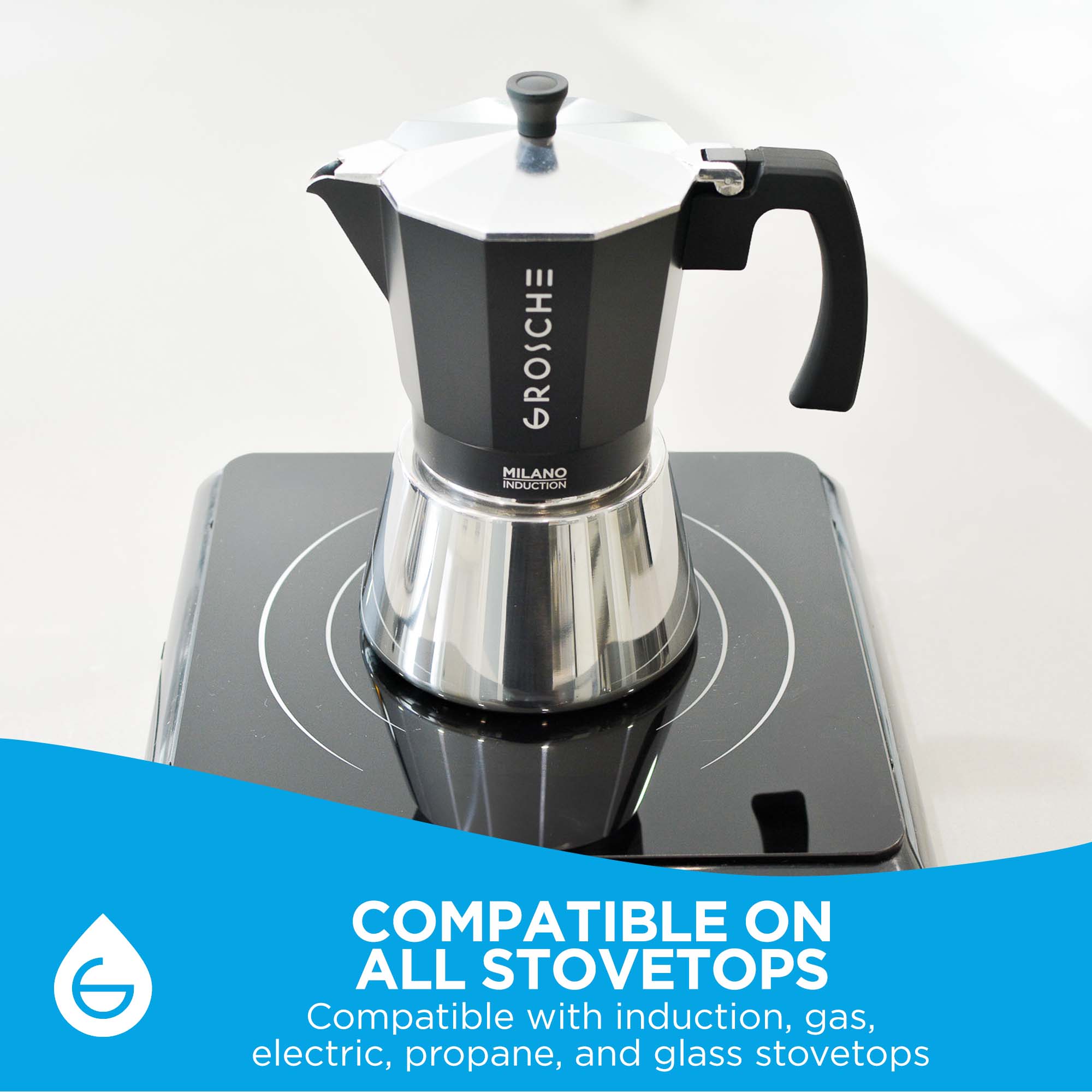 MILANO Stovetop Espresso Maker