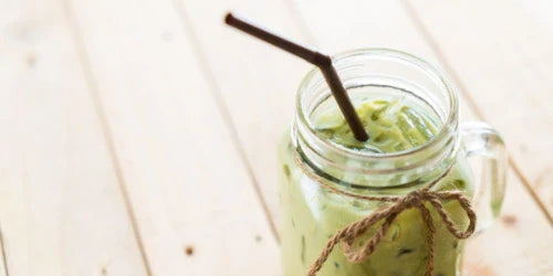 iced matcha green tea