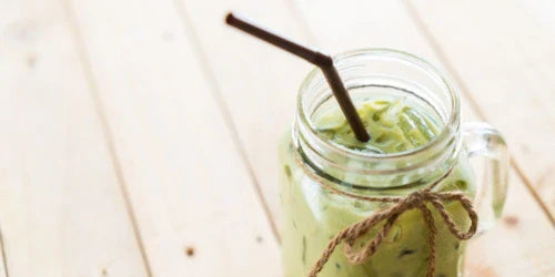 iced matcha green tea