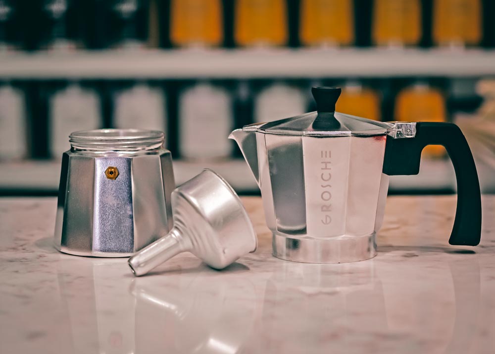 GROSCHE-milano-chrome-stovetop-espresso-maker-manual-coffee-maker-moka-pot-greca-stovetop-percolator