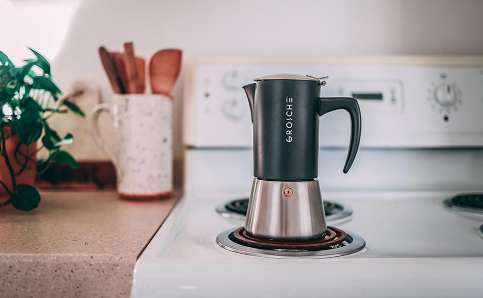 Whats the Difference: Aluminum vs. Stainless Steel Moka Pots - GROSCHE International Inc.