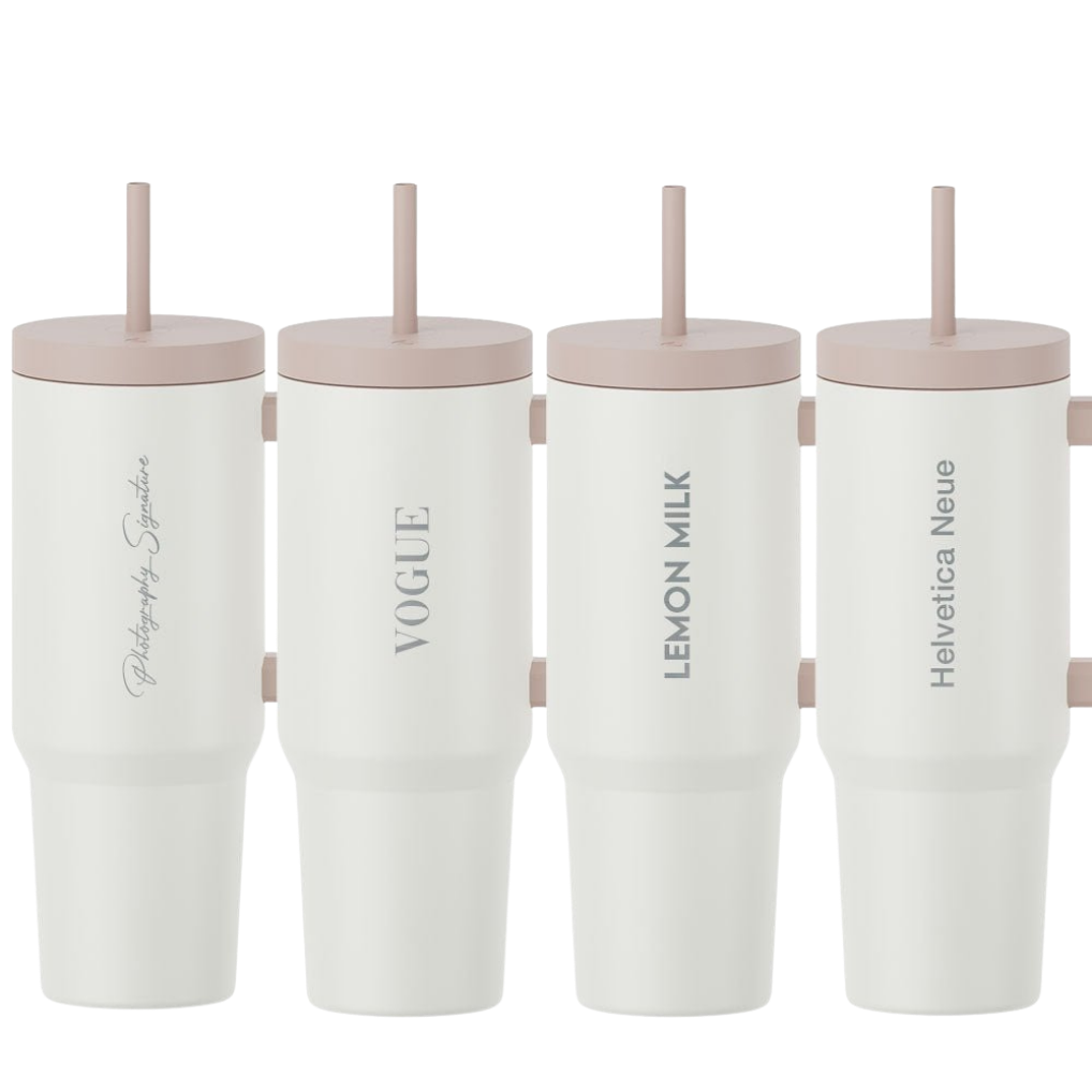 ASPEN Insulated Tumbler with Handle and Straw, 32oz | OPEN BOX - GROSCHE International Inc.