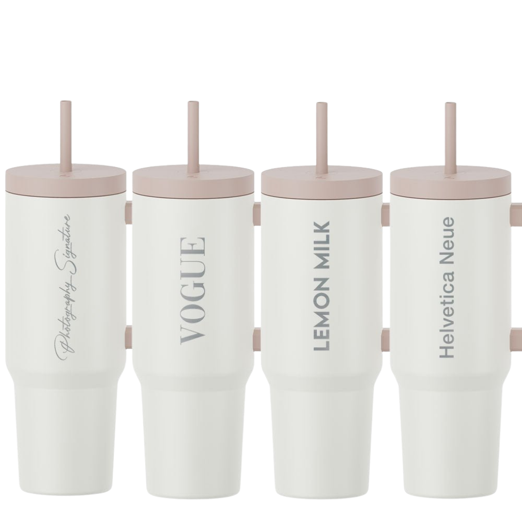 ASPEN Insulated Tumbler with Handle and Straw, 32oz | OPEN BOX - GROSCHE International Inc.