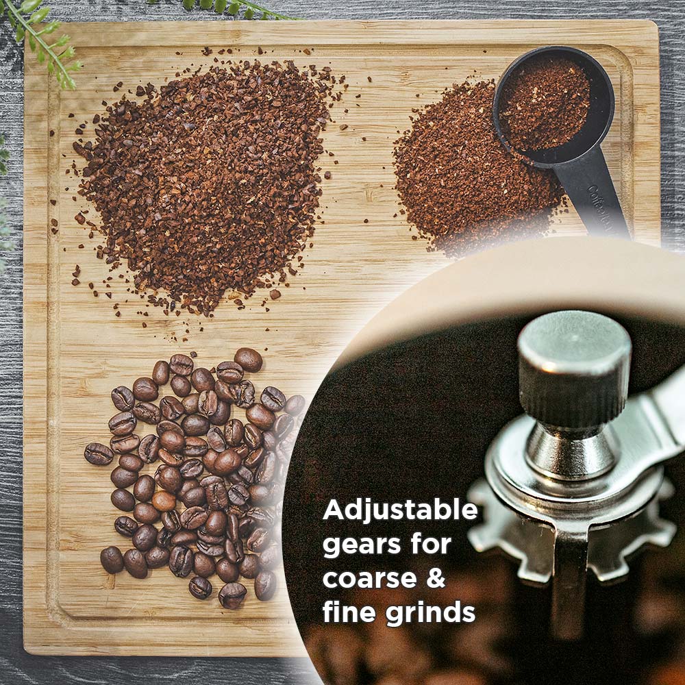 BREMEN MANUAL Ceramic Burr Coffee Grinder, Manual Coffee Grinder, Spice Grinder