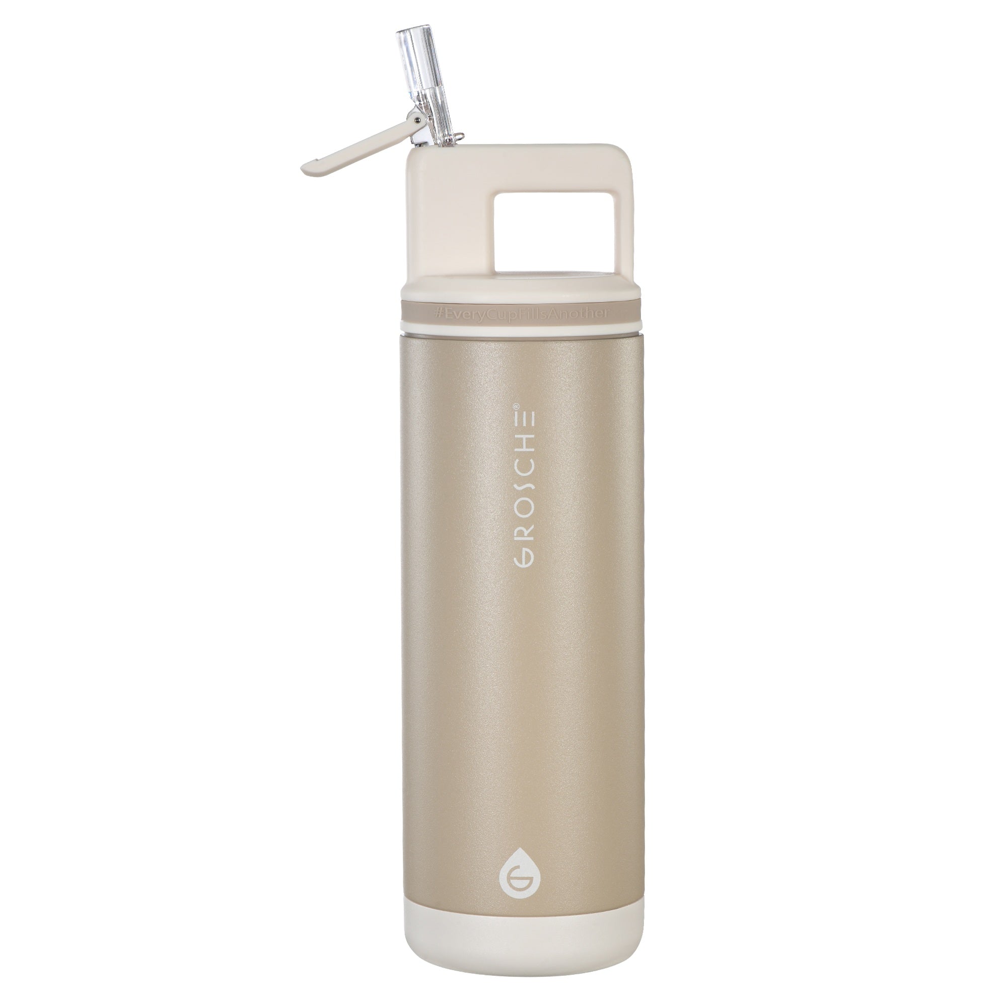 ALPINE Flip 'N Sip Insulated Water Bottle With Straw, 20oz