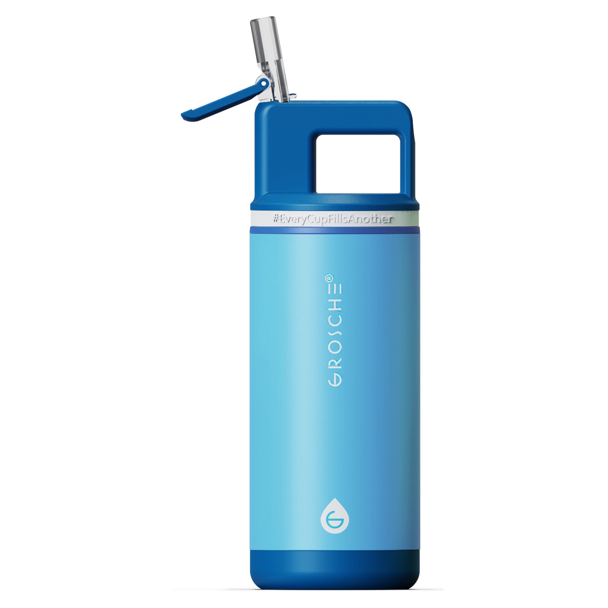 ALPINE Flip 'N Sip 16oz Kids Water Bottle With Straw