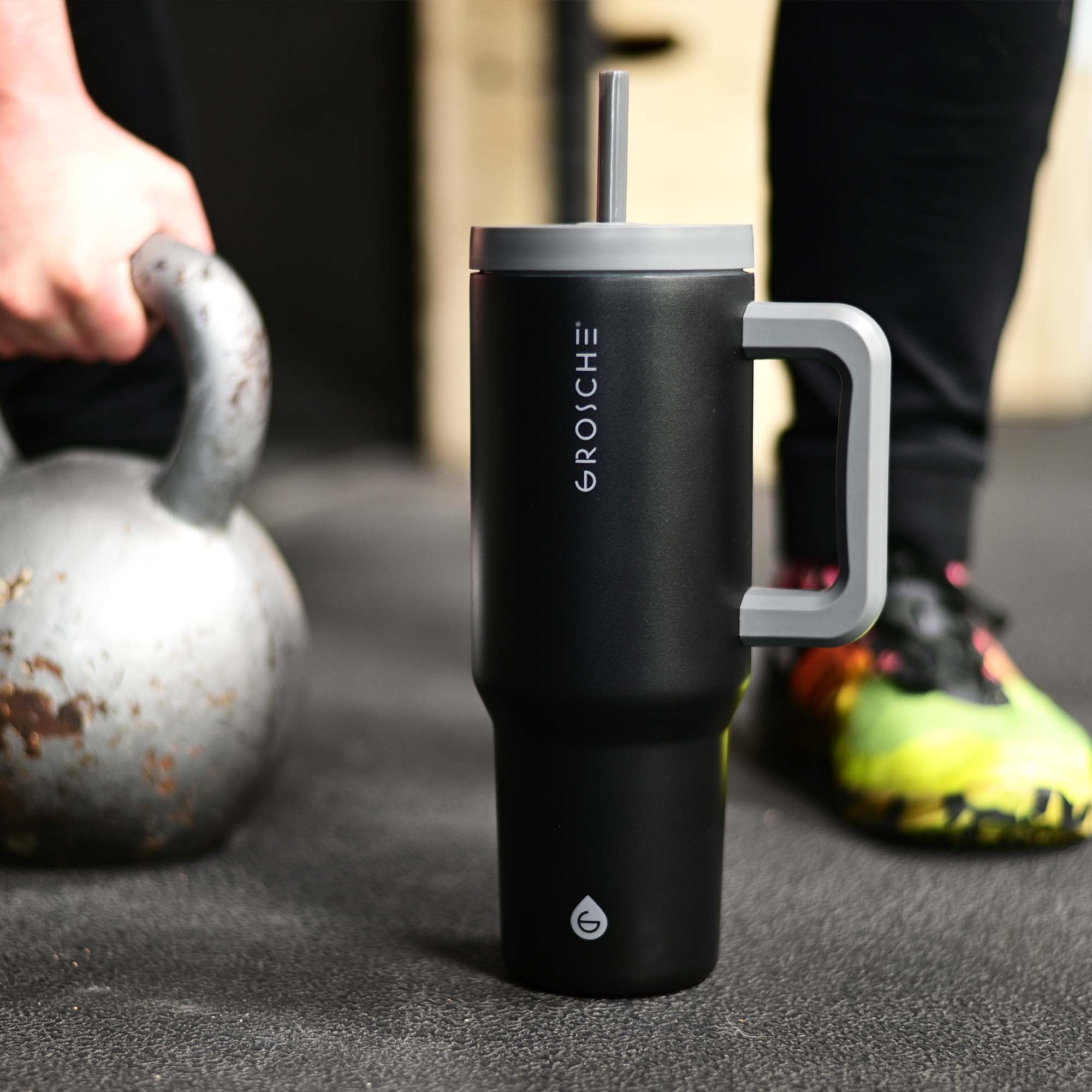 ASPEN 40 oz Tumbler with Straw X Crossfit Cambridge