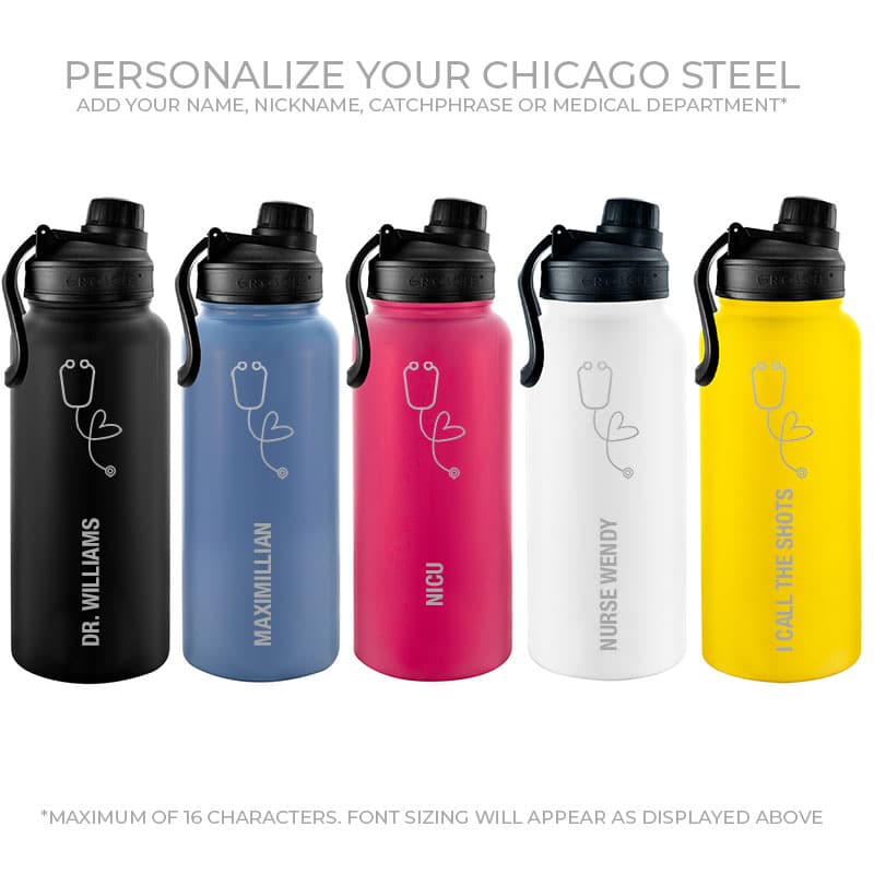 32oz CHICAGO STEEL | Stethoscope