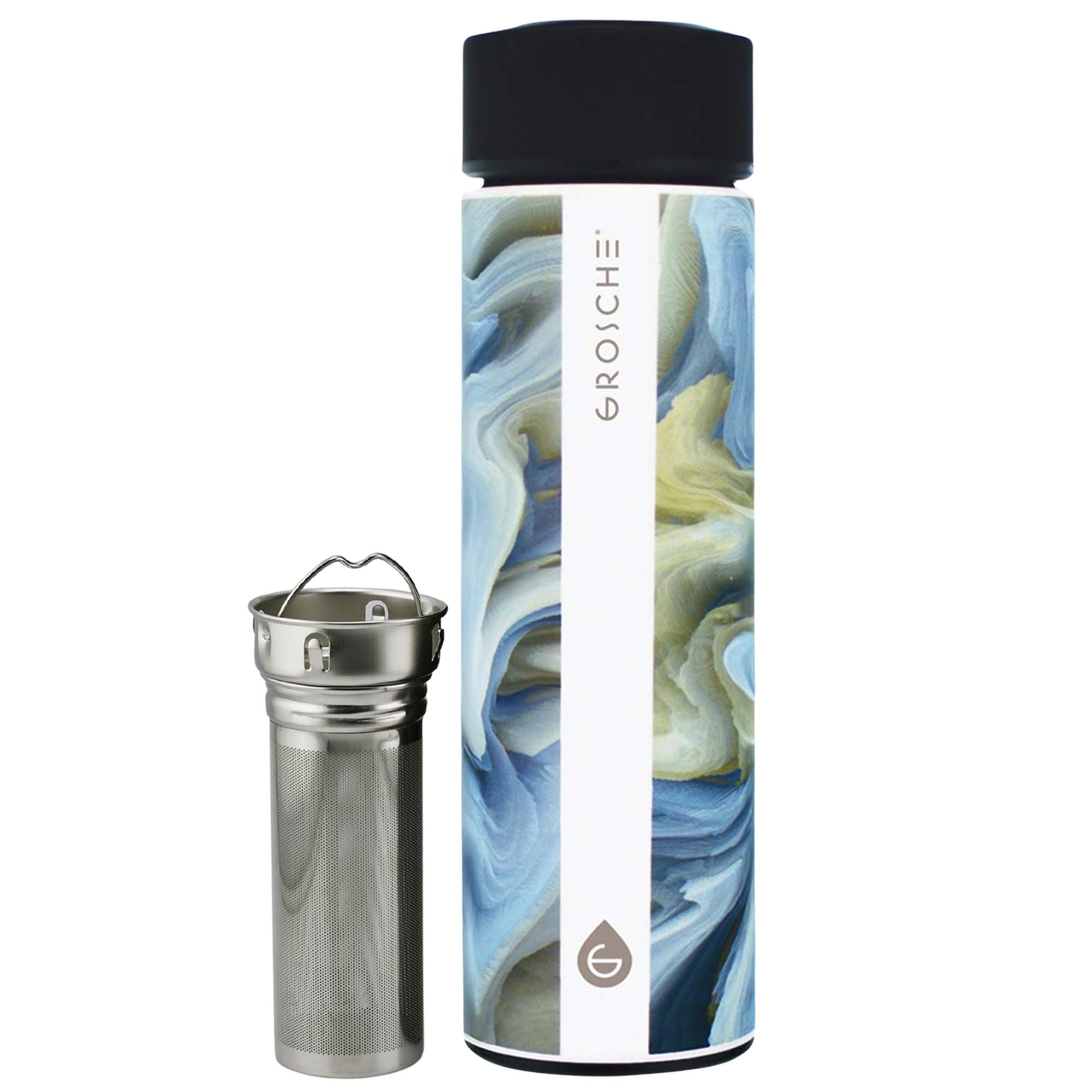 CHICAGO Insulated Stainless Steel Water Bottle, Coffee & Tea Tumbler
