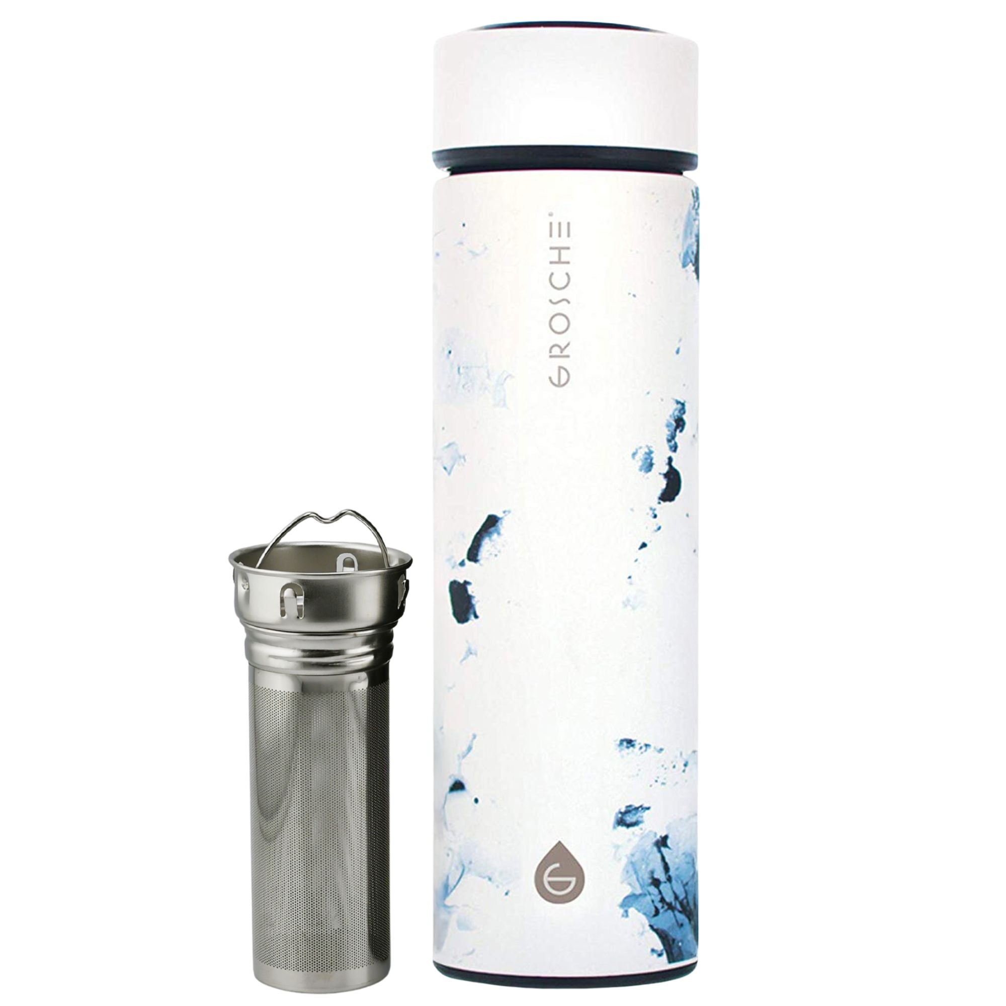 CHICAGO Insulated Stainless Steel Water Bottle, Coffee & Tea Tumbler