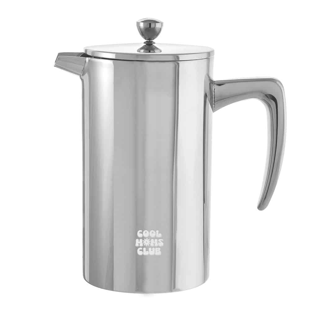 DUBLIN Stainless Steel French Press | Cool Moms Club