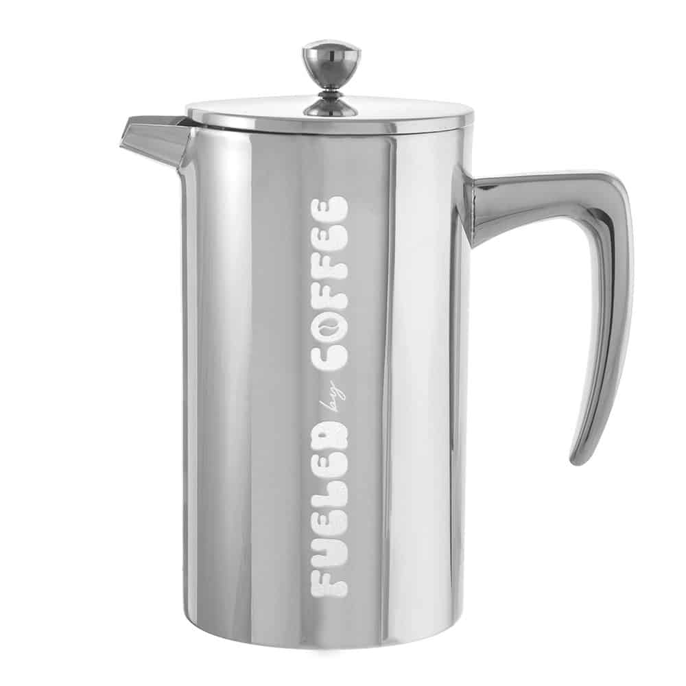 DUBLIN Stainless Steel French Press | Fueled By Coffee