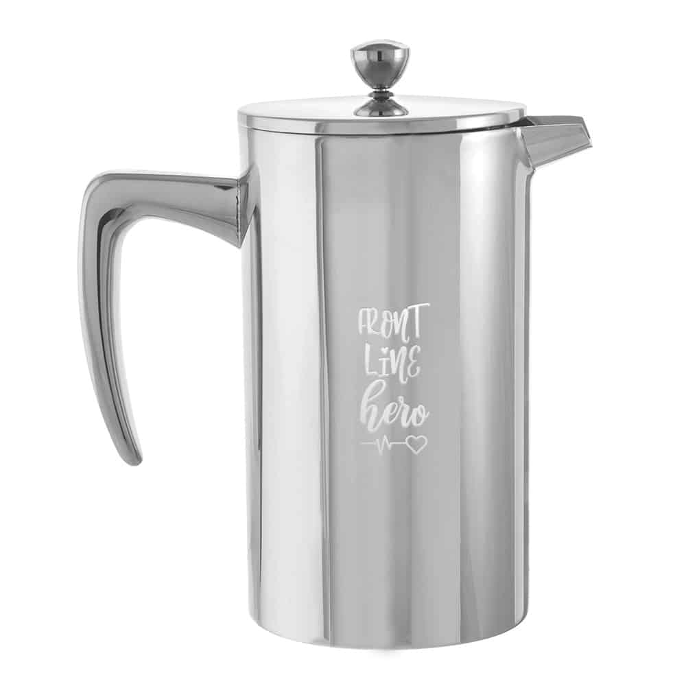 DUBLIN Stainless Steel French Press | Front Line Hero