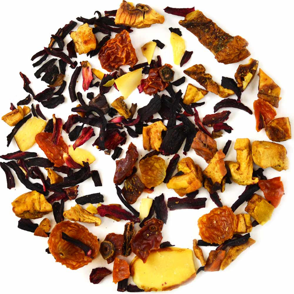 fruit tea with nuts almond tea nut tea