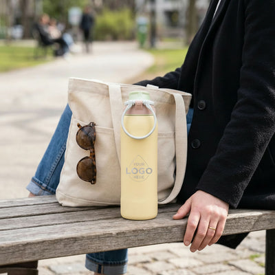 custom logo flask canada corporate custom logo water bottle GROSCHE Kamloops 