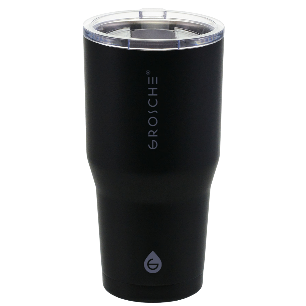 YUKON Insulated Travel Mug, Stainless Steel Coffee Tumbler with Slider Lid, 20oz
