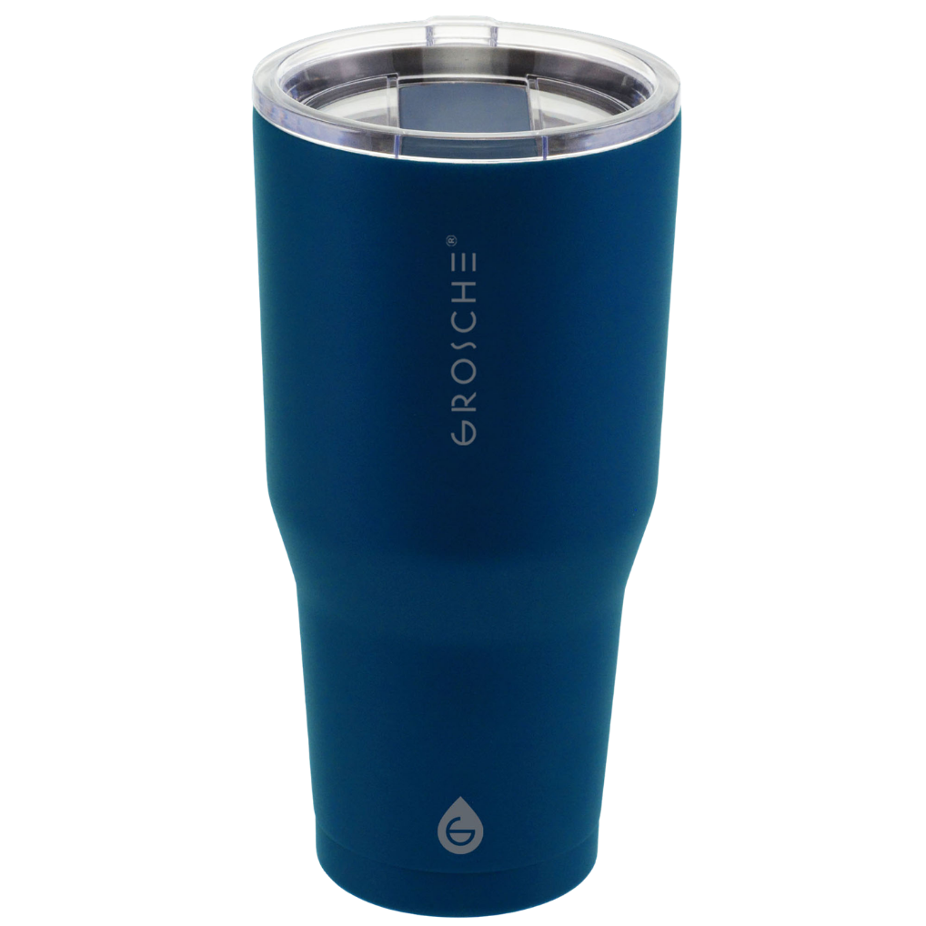 YUKON Insulated Travel Mug, Stainless Steel Coffee Tumbler with Slider Lid, 20oz