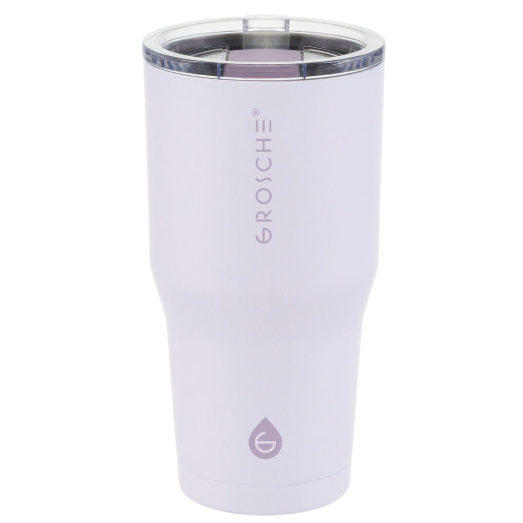 YUKON Insulated Travel Mug, Stainless Steel Coffee Tumbler with Slider Lid, 20oz
