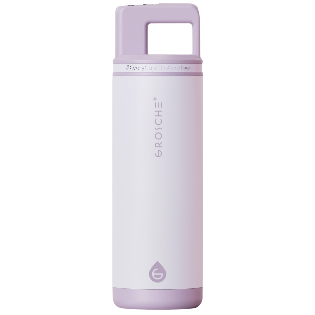ALPINE Flip 'N Sip Insulated Water Bottle With Straw, 20oz