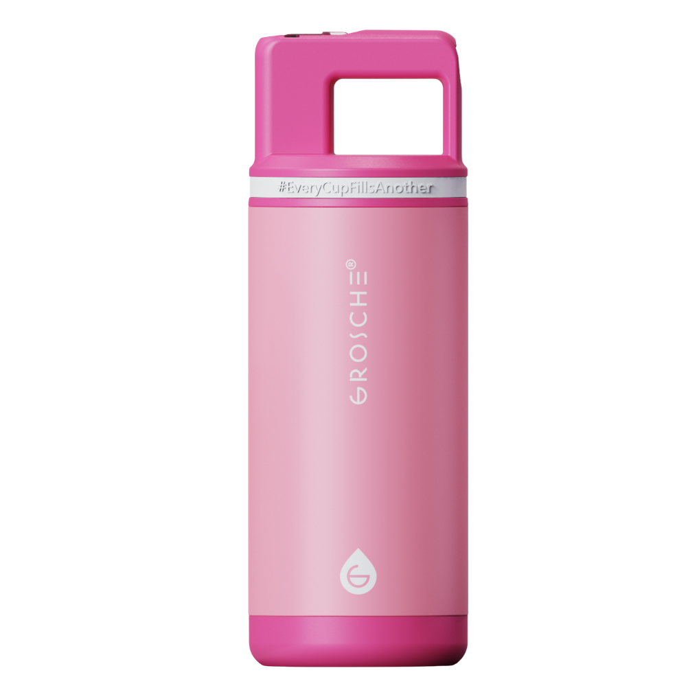 ALPINE Flip 'N Sip Kids Insulated Water Bottle With Straw, 16oz