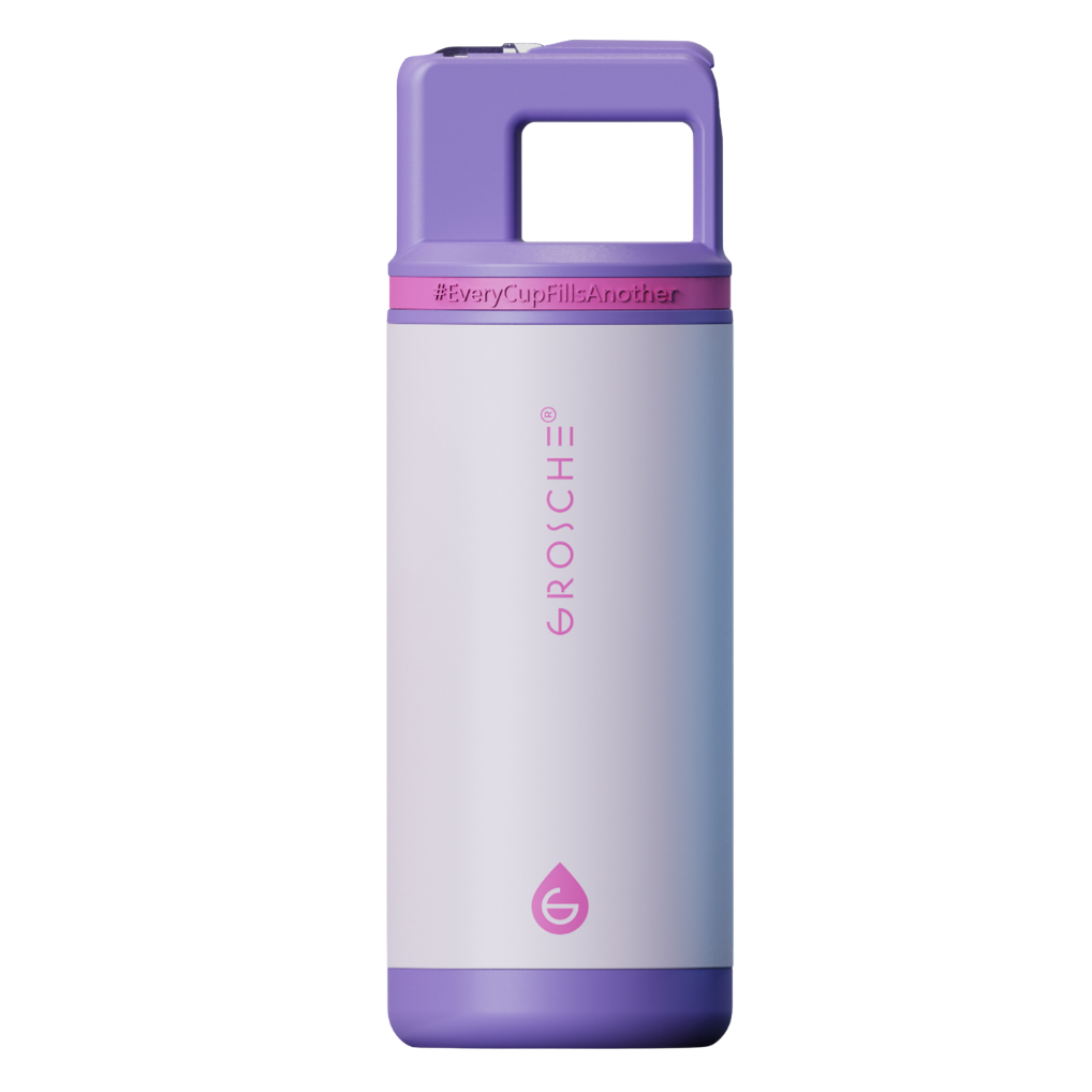 ALPINE Flip 'N Sip Kids Insulated Water Bottle With Straw, 16oz