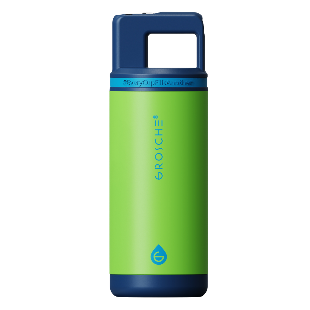 ALPINE Flip 'N Sip Kids Insulated Water Bottle With Straw, 16oz